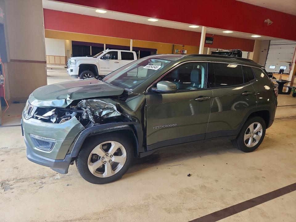 2019 Jeep Compass მანქანა იყიდება აუქციონზე, vin: 3C4NJDBB8KT836198, აუქციონის ნომერი: 65054546