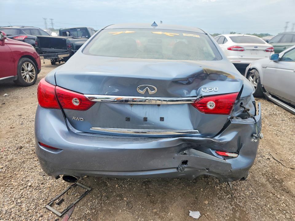 2015 Infiniti Q50 მანქანა იყიდება აუქციონზე, vin: JN1BV7AR2FM404020, აუქციონის ნომერი: 65317006