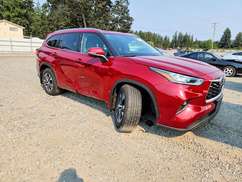 Aukcja sprzedaży 2020 Toyota Highlander, vin: 5TDGZRBH4LS037100, numer aukcji: 63608546