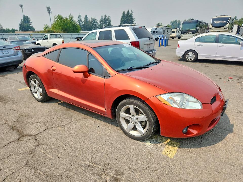 2007 Mitsubishi Eclipse მანქანა იყიდება აუქციონზე, vin: 4A3AK24F27E038574, აუქციონის ნომერი: 63825346
