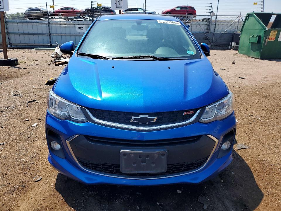 Aukcja sprzedaży 2019 Chevrolet Sonic, vin: 1G1JD5SB8K4120833, numer aukcji: 64227706
