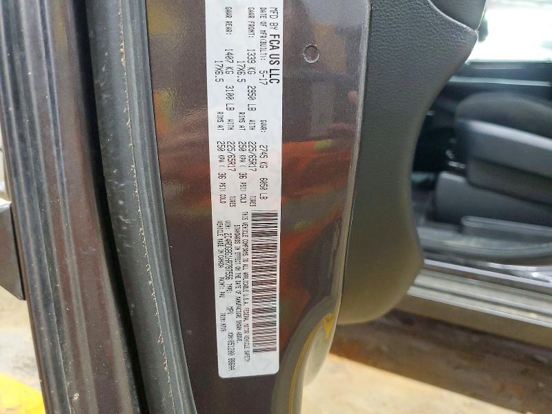 Продаж на аукціоні авто 2017 Dodge Grand Caravan, vin: 2C4RDGBG1HR787556, номер лоту: 63935816