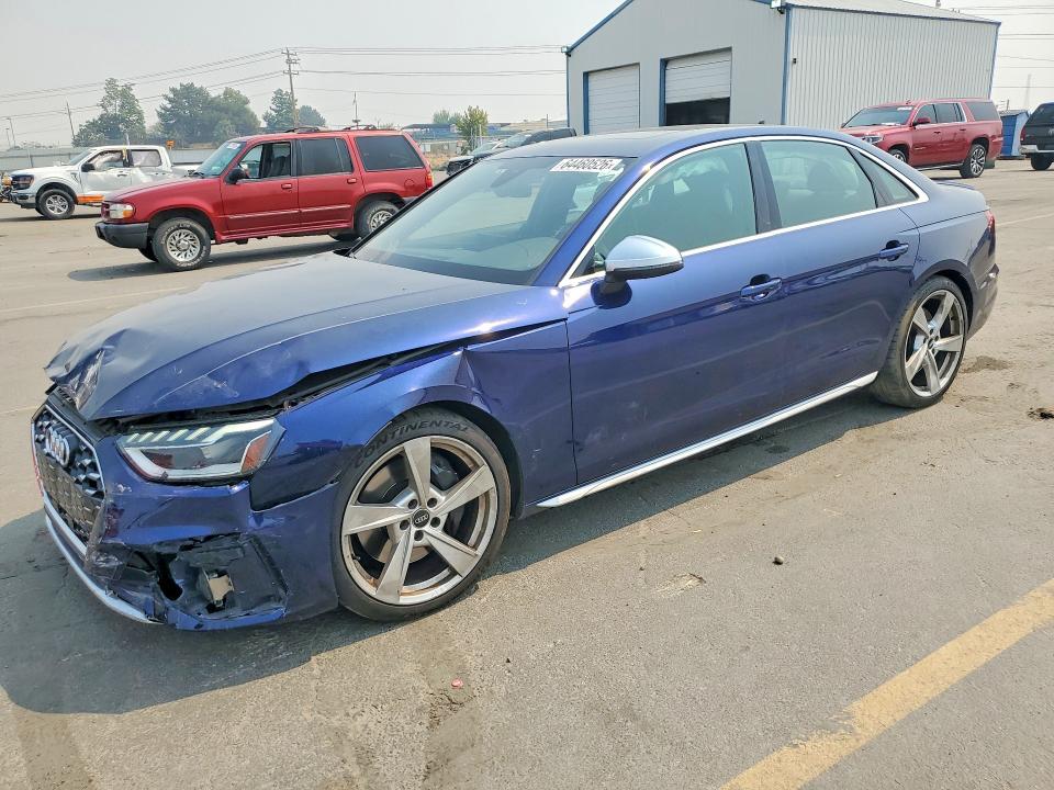 64460526 :رقم المزاد ، WAUB4AF47MA042059 vin ، 2021 Audi S4 مزاد بيع