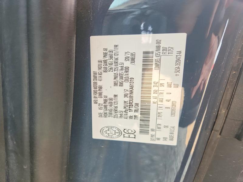 Aukcja sprzedaży 2022 Ford Transit, vin: 1FTBR3U81NKA61319, numer aukcji: 64501346
