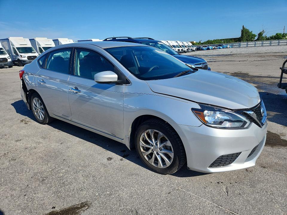 2018 Nissan Sentra მანქანა იყიდება აუქციონზე, vin: 3N1AB7AP0JL659612, აუქციონის ნომერი: 66023946