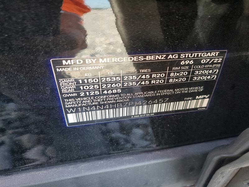 66902966 :رقم المزاد ، W1N4N4HB7PJ426457 vin ، 2023 Mercedes-benz Gla مزاد بيع