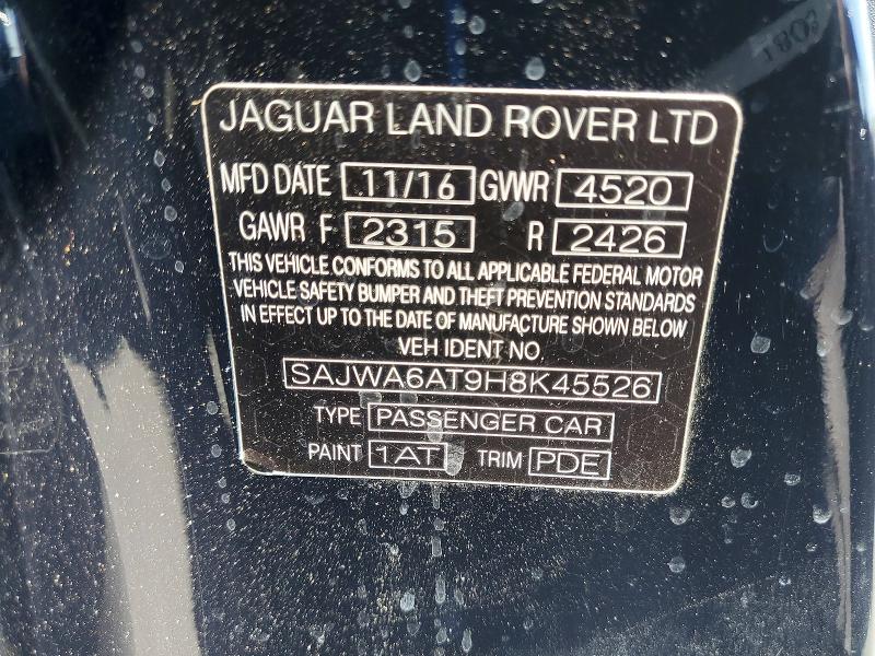 Продаж на аукціоні авто 2017 Jaguar F-type, vin: SAJWA6AT9H8K45526, номер лоту: 63874056