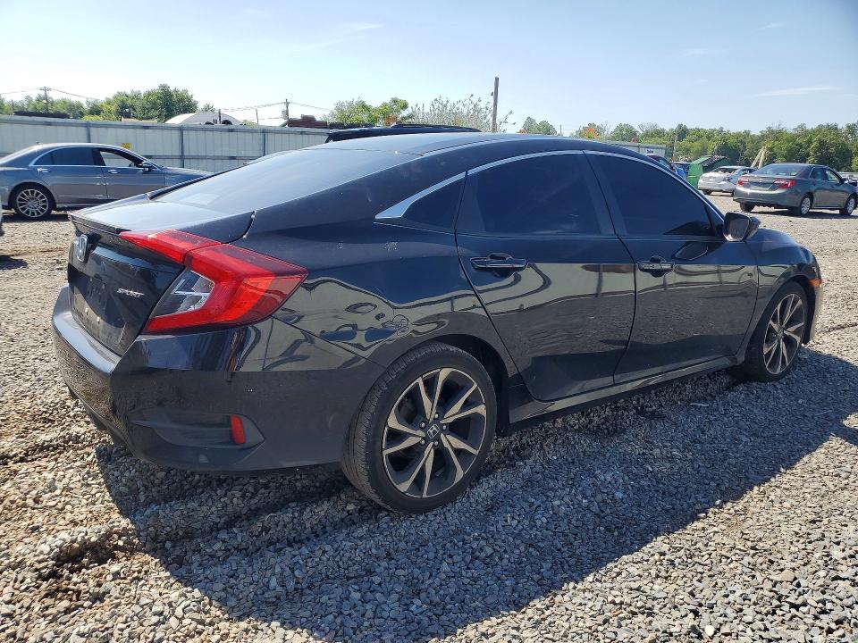 2020 Honda Civic მანქანა იყიდება აუქციონზე, vin: 2HGFC2F82LH601311, აუქციონის ნომერი: 63968686