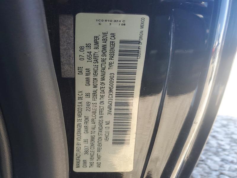 Продаж на аукціоні авто 2009 Volkswagen New Beetle, vin: 3VWRW31CX9M500903, номер лоту: 66109366