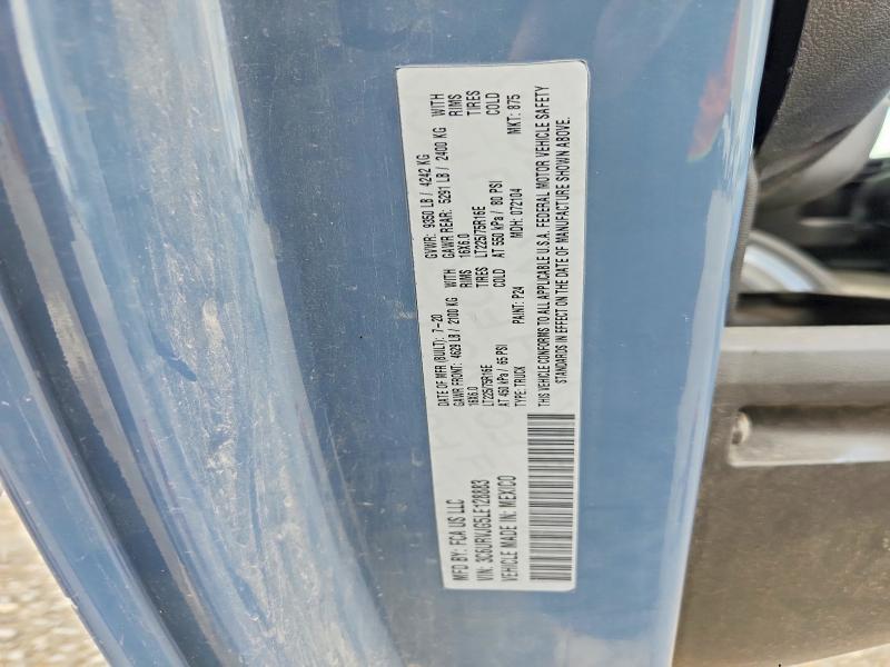 Aukcja sprzedaży 2020 Ram Promaster 3500, vin: 3C6URVJG5LE128883, numer aukcji: 61003616
