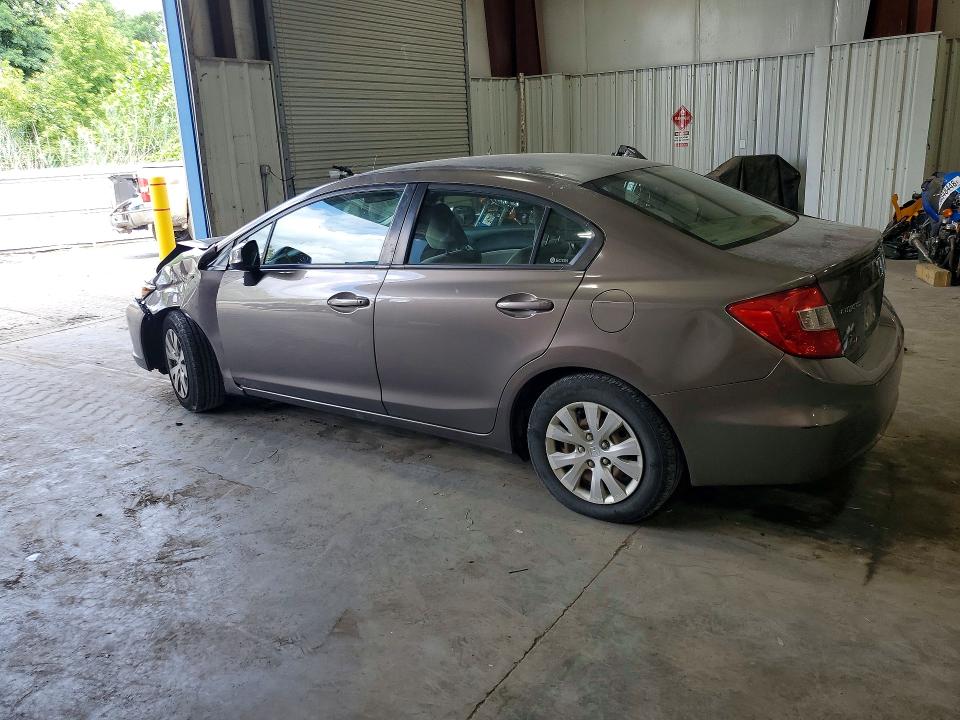 2012 Honda Civic მანქანა იყიდება აუქციონზე, vin: 2HGFB2F52CH572112, აუქციონის ნომერი: 61647136
