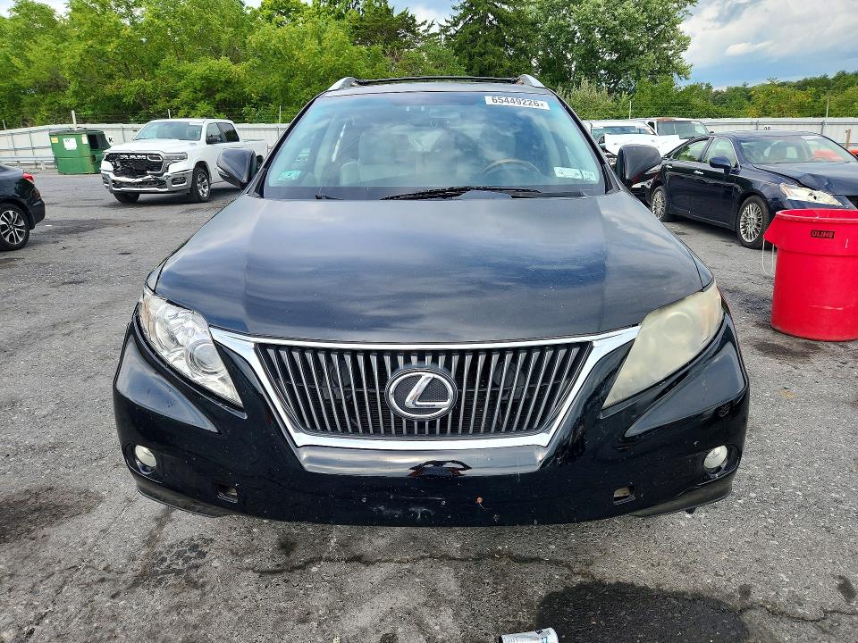 2010 Lexus Rx მანქანა იყიდება აუქციონზე, vin: 2T2BK1BA4AC055715, აუქციონის ნომერი: 65449226