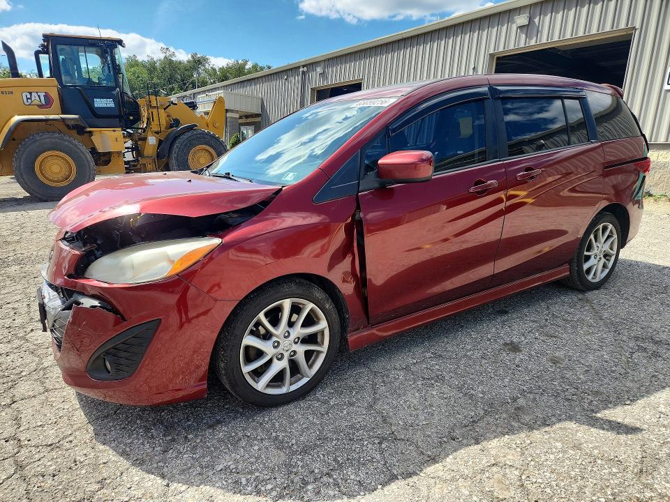 65059256 :رقم المزاد ، JM1CW2DL4C0132307 vin ، 2012 Mazda 5 مزاد بيع