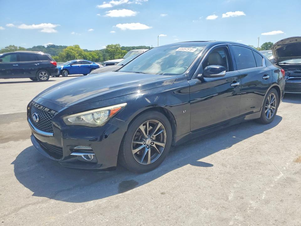2015 Infiniti Q50 მანქანა იყიდება აუქციონზე, vin: JN1BV7AP4FM339427, აუქციონის ნომერი: 65057516