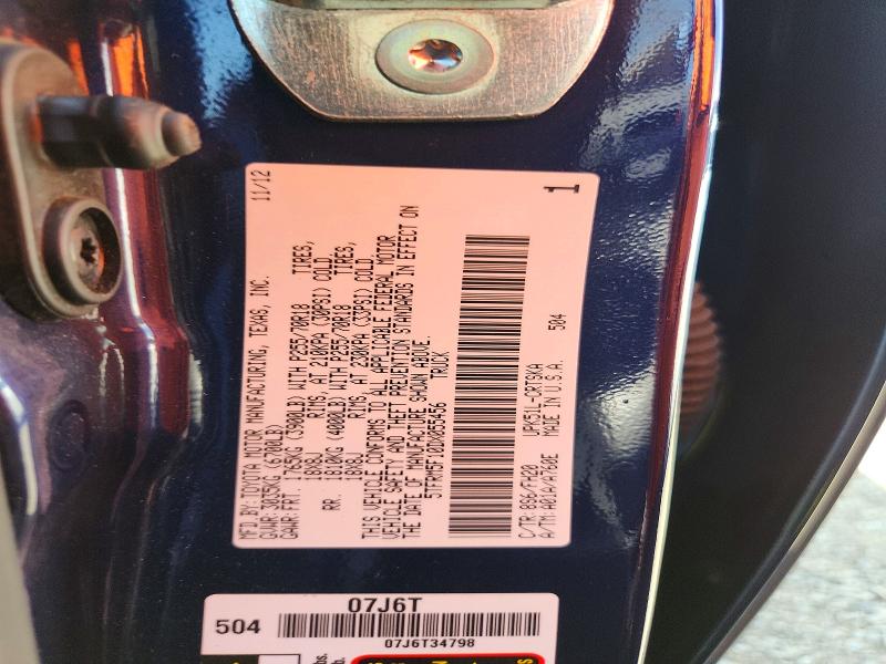 Aukcja sprzedaży 2013 Toyota Tundra, vin: 5TFRM5F10DX055456, numer aukcji: 64767046