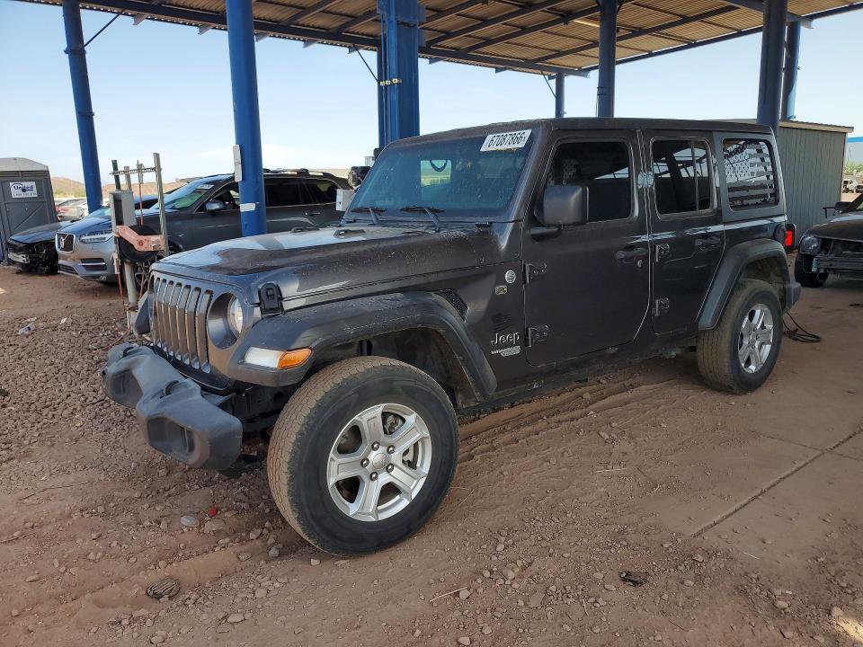 Aukcja sprzedaży 2021 Jeep Wrangler Unlimited, vin: 1C4HJXDG2MW519523, numer aukcji: 67087866