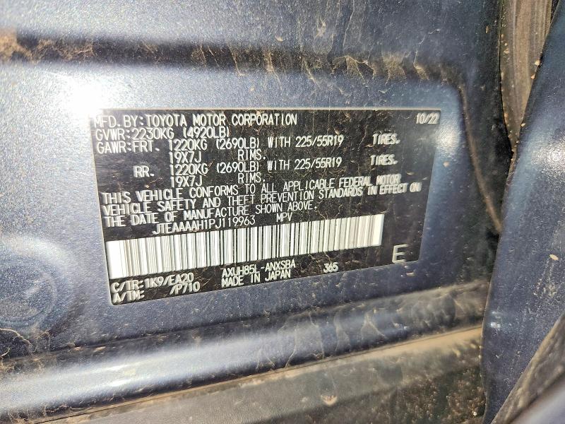 Aukcja sprzedaży 2023 Toyota Venza, vin: JTEAAAAH1PJ119963, numer aukcji: 63729256