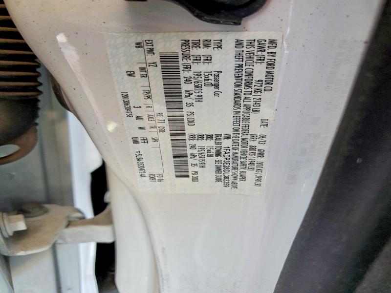 Продажа на аукционе авто 2013 Ford Focus, vin: 1FADP3E28DL382359, номер лота: 64507576