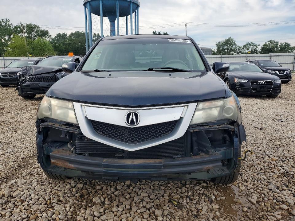 65486426 :رقم المزاد ، 2HNYD2H22AH501889 vin ، 2010 Acura Mdx مزاد بيع