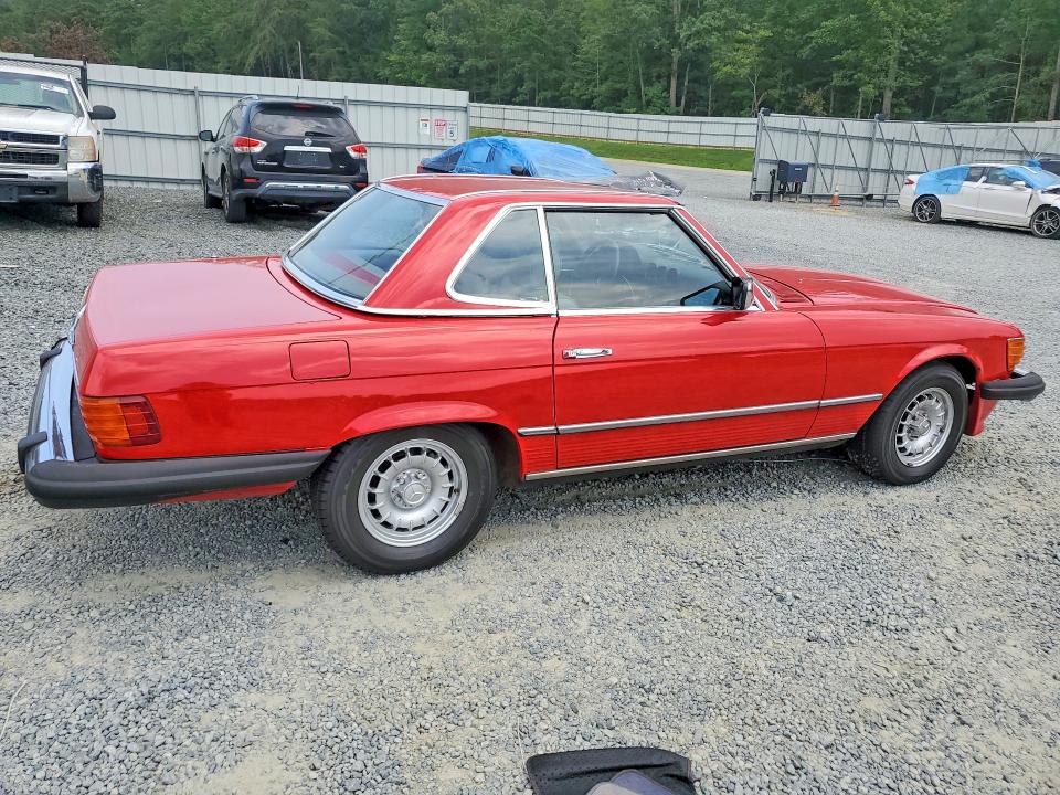 1984 Mercedes-benz 380 მანქანა იყიდება აუქციონზე, vin: WDBBA45A2EA005943, აუქციონის ნომერი: 65474926
