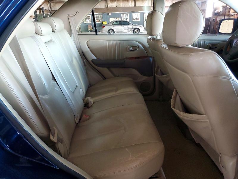 2003 Lexus Rx მანქანა იყიდება აუქციონზე, vin: JTJGF10UX30150558, აუქციონის ნომერი: 64766546