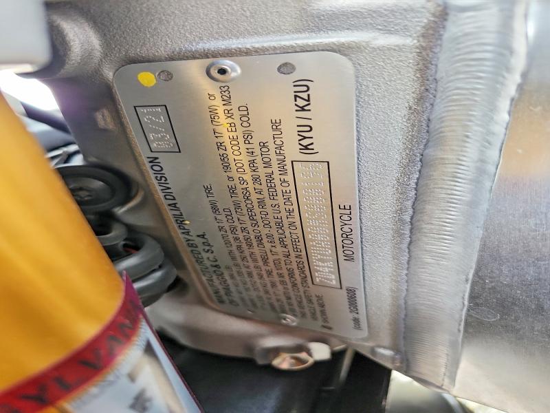 Продажа на аукционе авто 2021 Aprilia Rsv4, vin: ZD4KYUA00MS000196, номер лота: 64994916