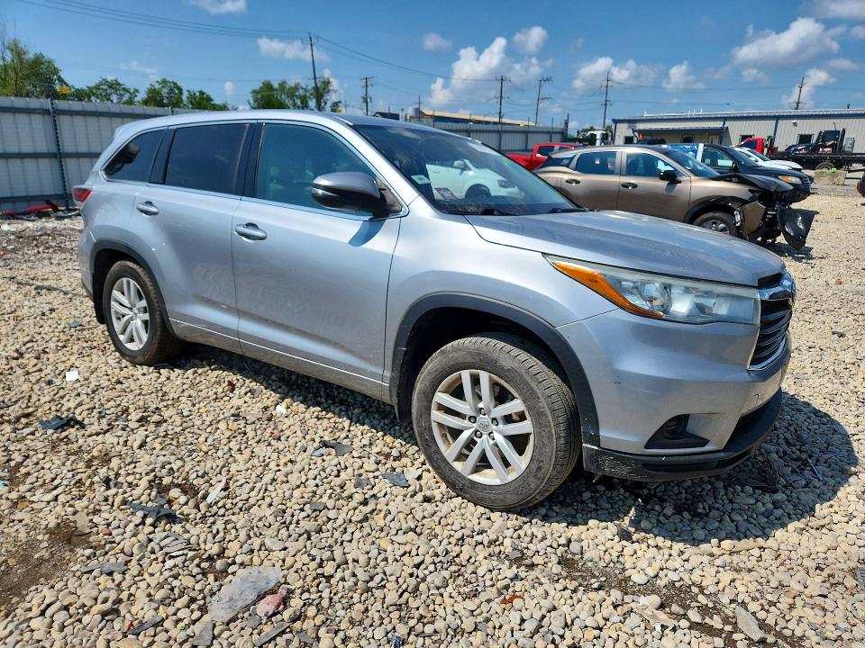 Продажа на аукционе авто 2015 Toyota Highlander, vin: 5TDBKRFH3FS173442, номер лота: 63801816