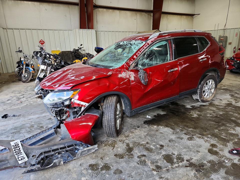 2019 Nissan Rogue მანქანა იყიდება აუქციონზე, vin: 5N1AT2MV1KC783825, აუქციონის ნომერი: 67180286