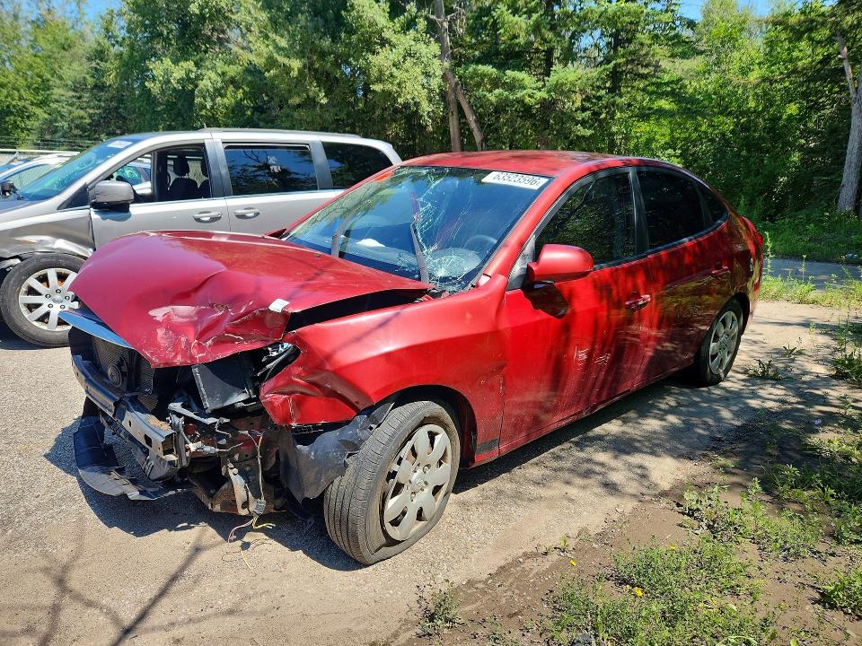 63523596 :رقم المزاد ، KMHDU4AD7AU039253 vin ، 2010 Hyundai Elantra مزاد بيع