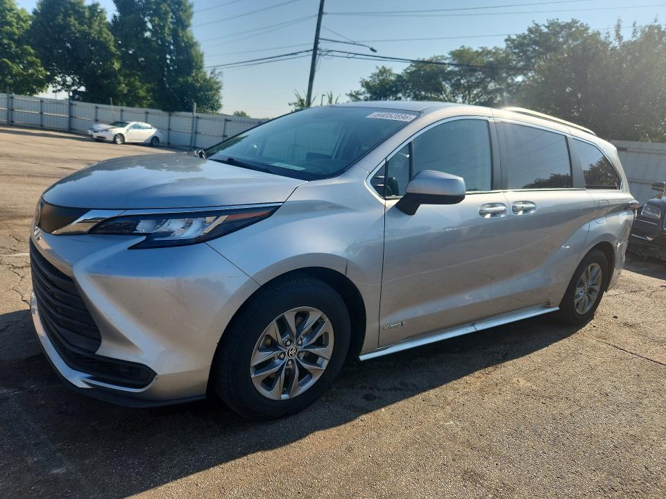 Aukcja sprzedaży 2021 Toyota Sienna, vin: 5TDKRKEC3MS073086, numer aukcji: 64052896