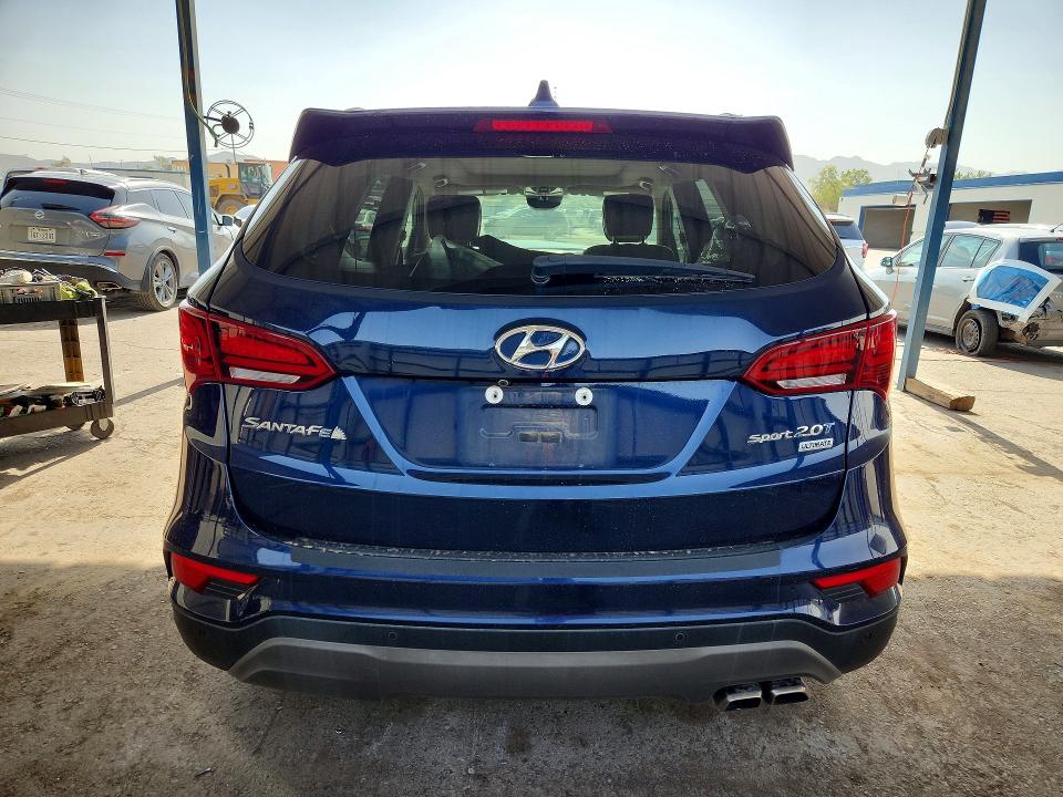 2018 Hyundai Santa Fe Sport მანქანა იყიდება აუქციონზე, vin: 5XYZW4LA8JG563147, აუქციონის ნომერი: 64019546