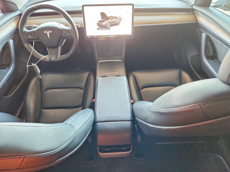 2022 Tesla Model 3 მანქანა იყიდება აუქციონზე, vin: 5YJ3E1EA8NF369347, აუქციონის ნომერი: 61449756