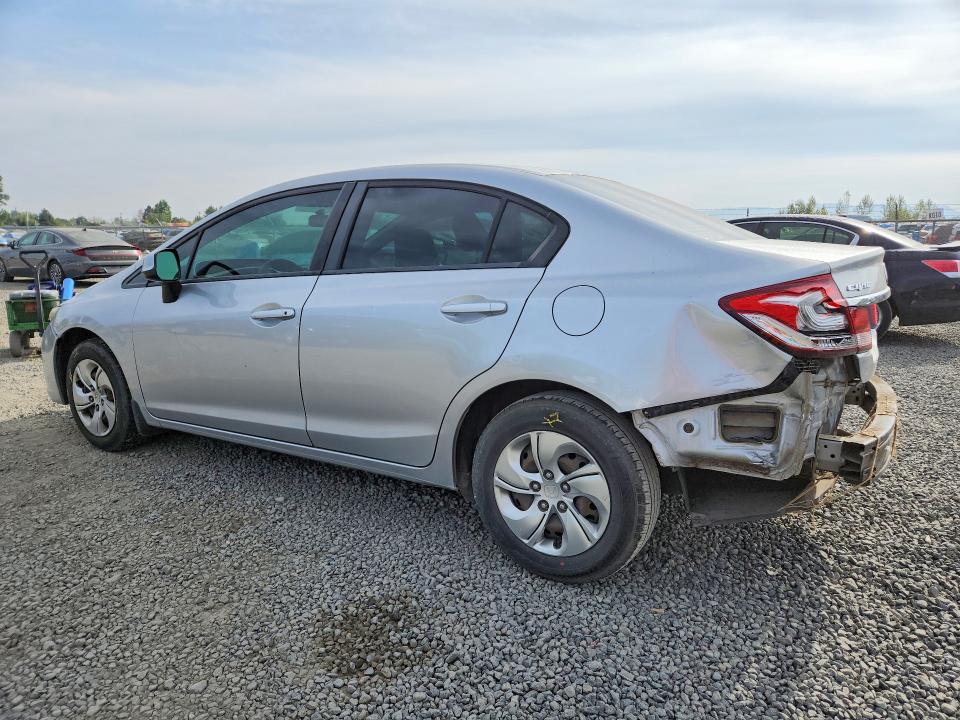 2013 Honda Civic მანქანა იყიდება აუქციონზე, vin: 2HGFB2F5XDH593047, აუქციონის ნომერი: 65670656