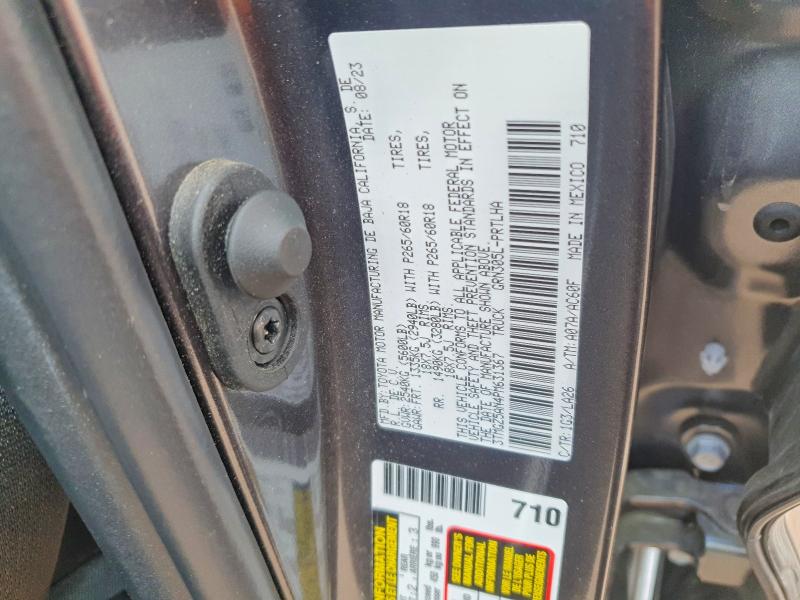 Продаж на аукціоні авто 2023 Toyota Tacoma, vin: 3TMGZ5AN4PM631367, номер лоту: 65613896