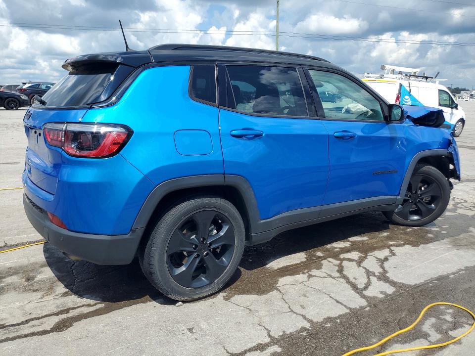 63918066 :رقم المزاد ، 3C4NJCBB0KT763080 vin ، 2019 Jeep Compass مزاد بيع