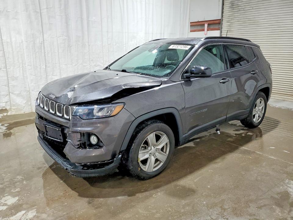 2022 Jeep Compass მანქანა იყიდება აუქციონზე, vin: 3C4NJCBB8NT139371, აუქციონის ნომერი: 67321296