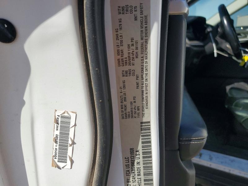 Продаж на аукціоні авто 2021 Jeep Grand Cherokee, vin: 1C4RJKBG8M8131808, номер лоту: 66244326