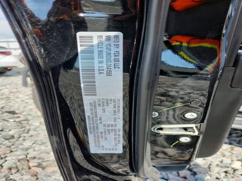 65796916 :رقم المزاد ، 1C4PJMDX0LD641558 vin ، 2020 Jeep Cherokee مزاد بيع
