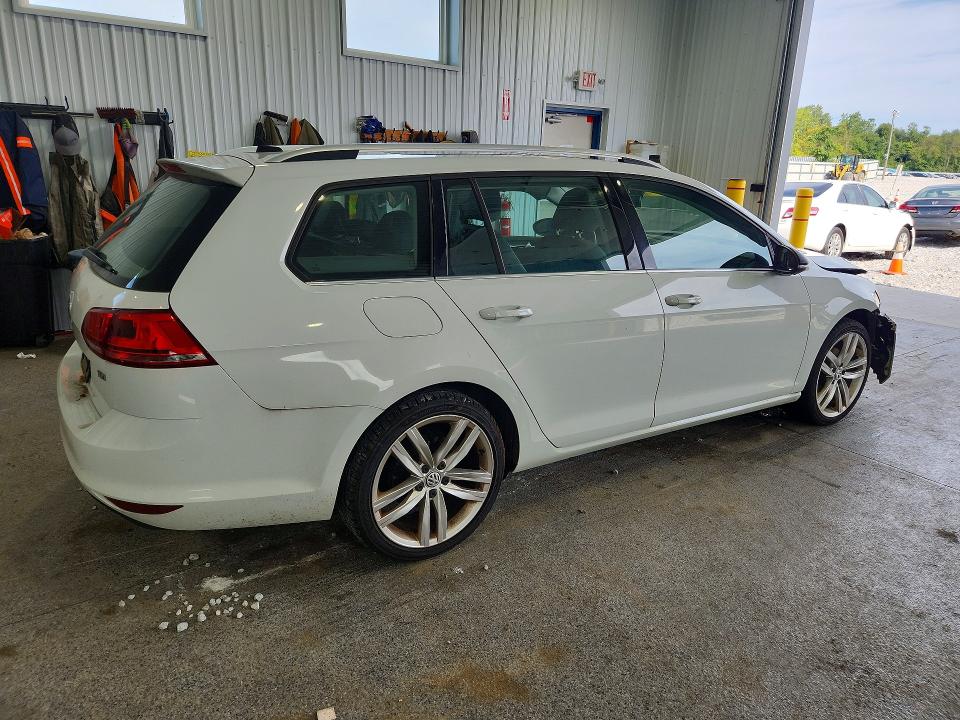 66543336 :رقم المزاد ، 3VWCA7AU7FM520297 vin ، 2015 Volkswagen Golf Sportwagen مزاد بيع