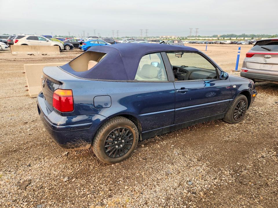 64295176 :رقم المزاد ، 3VWCC21V11M812946 vin ، 2001 Volkswagen Cabrio مزاد بيع