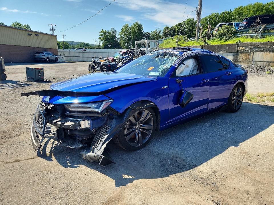 2022 Acura Tlx მანქანა იყიდება აუქციონზე, vin: 19UUB6F50NA002769, აუქციონის ნომერი: 63439256