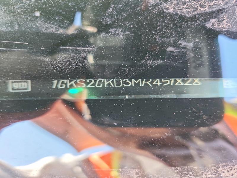 65877216 :رقم المزاد ، 1GKS2GKD3MR451828 vin ، 2021 Gmc Yukon Xl مزاد بيع