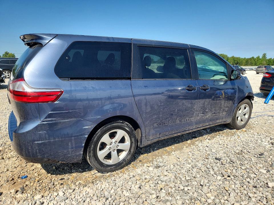 2017 Toyota Sienna მანქანა იყიდება აუქციონზე, vin: 5TDZZ3DC9HS868767, აუქციონის ნომერი: 66742796