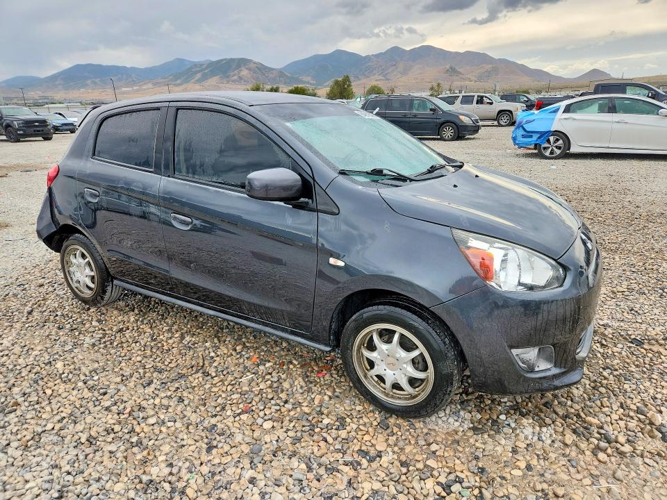 64912576 :رقم المزاد ، ML32A3HJ9FH000385 vin ، 2015 Mitsubishi Mirage مزاد بيع