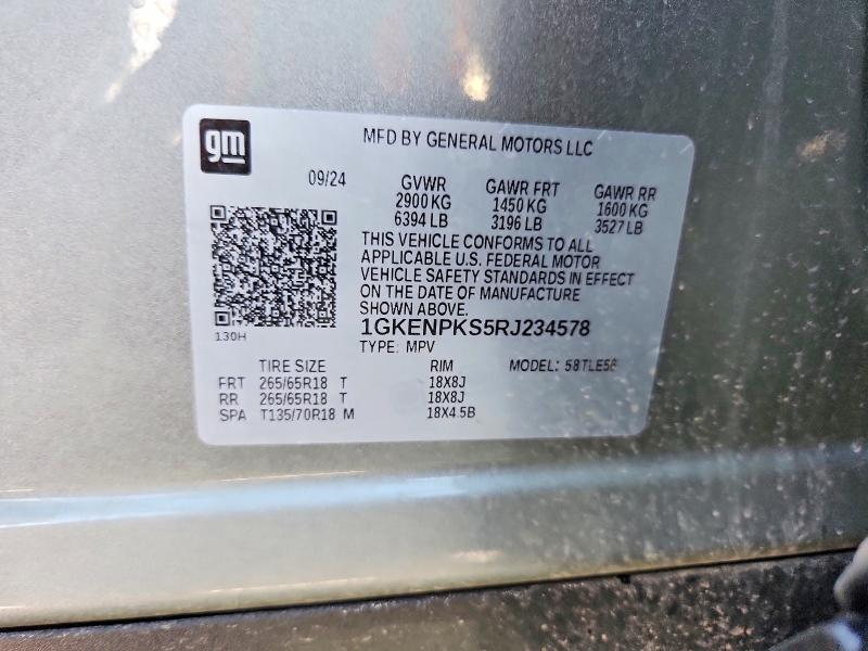 Продаж на аукціоні авто 2024 Gmc Acadia, vin: 1GKENPKS5RJ234578, номер лоту: 66243746