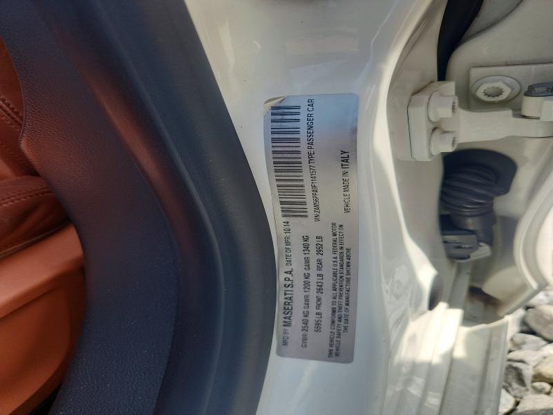 Продаж на аукціоні авто 2015 Maserati Quattroporte, vin: ZAM56PPA9F1141577, номер лоту: 65543146