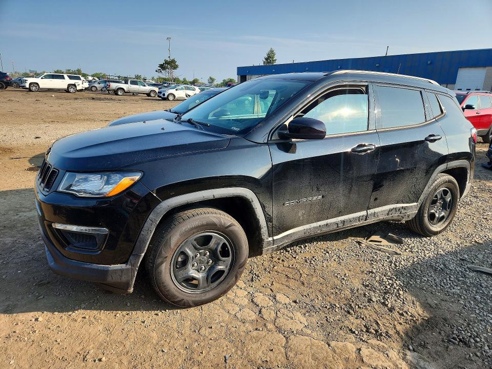 64036246 :رقم المزاد ، 3C4NJCBB5MT510825 vin ، 2021 Jeep Compass مزاد بيع