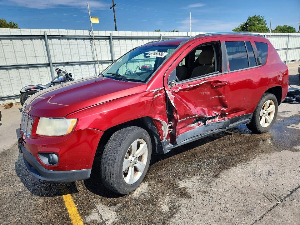 64454686 :رقم المزاد ، 1C4NJCBA3CD526811 vin ، 2012 Jeep Compass مزاد بيع