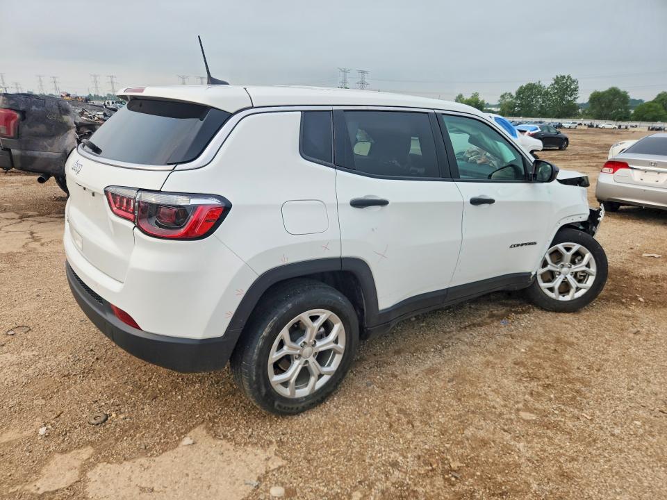 2024 Jeep Compass მანქანა იყიდება აუქციონზე, vin: 3C4NJDAN9RT166490, აუქციონის ნომერი: 57870016