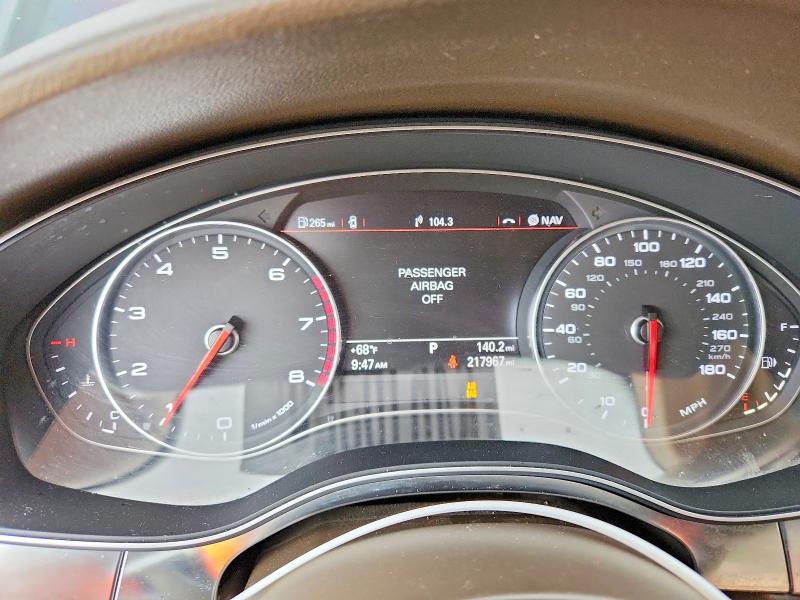 2012 Audi A7 მანქანა იყიდება აუქციონზე, vin: WAU2GAFC3CN088381, აუქციონის ნომერი: 64616526